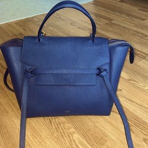Celine Belt Bag Mini Navy